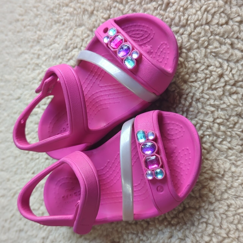 Kids' Crocs Lina Sandal Details: A pretty sandal that's still